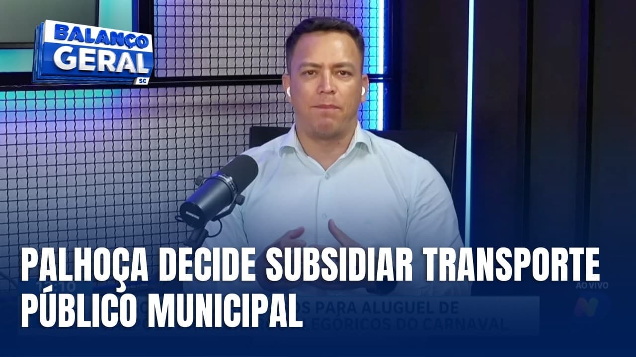 Comentário Político – Palhoça subsidia transporte para conter aumento da passagem